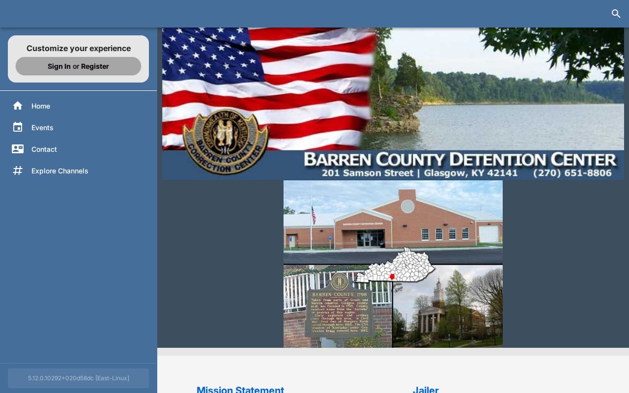 Metcalfe County 72-hour release lookup source at the official Barren jail channel